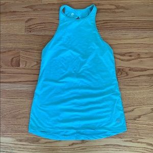 Born Primitive Twisted Back Tank Top (teal- small)